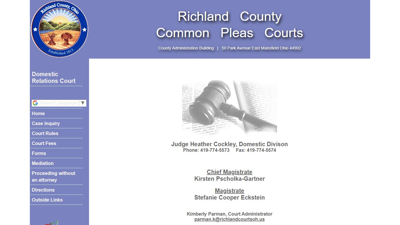 Richland County Courts